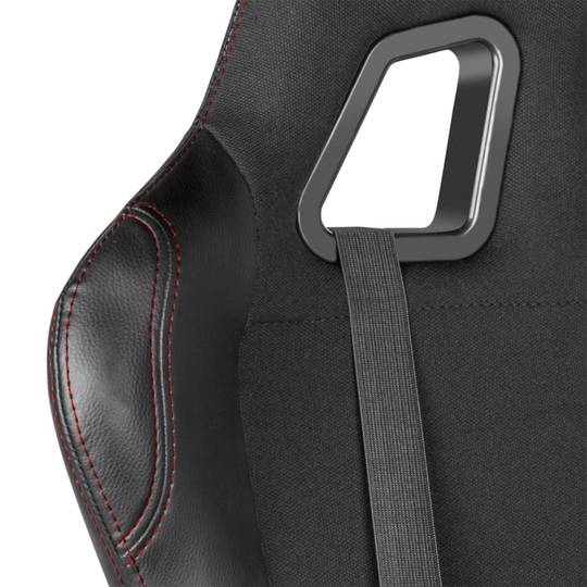 Schwarzer Genesis Nitro 550 Gaming-Stuhl