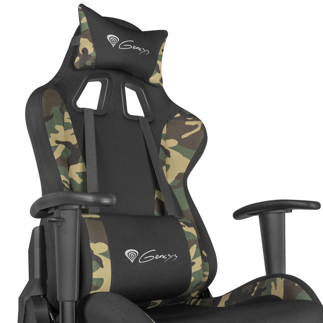 Chaise de jeu Nitro 560 de Genesis camouflage NFG-1532
