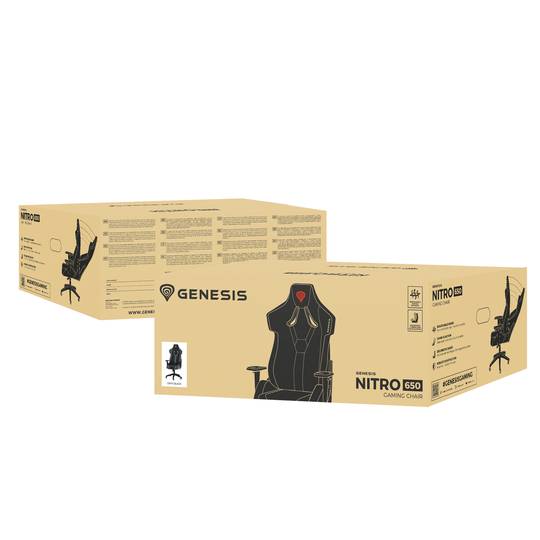 Cadeira para jogos Black Genesis Nitro 650 Onyx