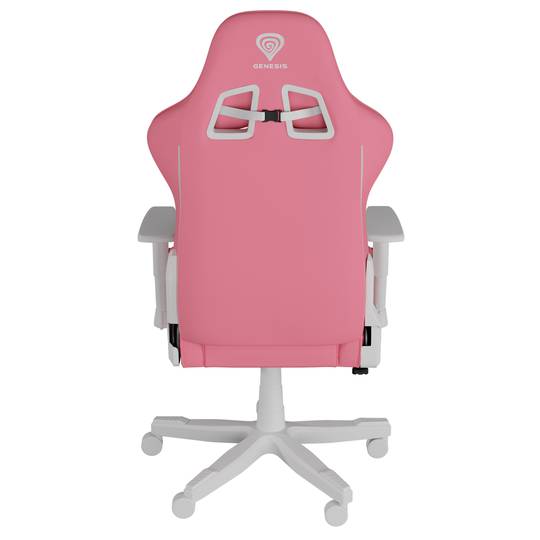 Cadeira gamer Genesis Nitro 710 rosa e branca