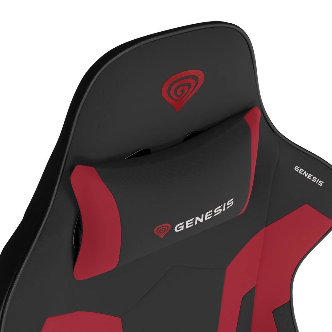 Silla Gaming Nitro 720 Genesis negra y roja