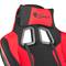 Zwarte Genesis Nitro 770 Gaming stoel met rode details SX77