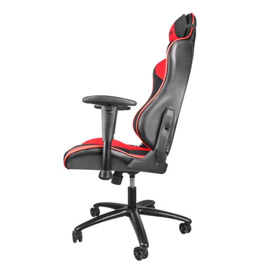 Zwarte Genesis Nitro 770 Gaming stoel met rode details SX77