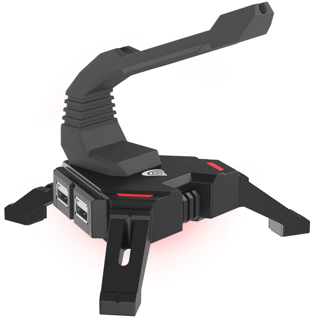 Suporte Vanad 300 para mouse com fio Genesis e hub USB