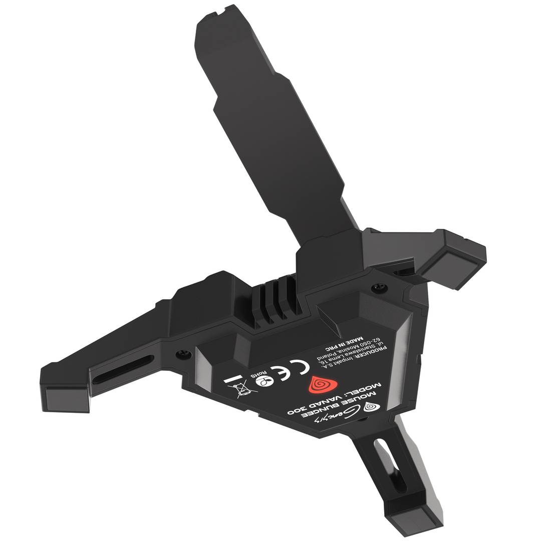 Suporte Vanad 300 para mouse com fio Genesis e hub USB