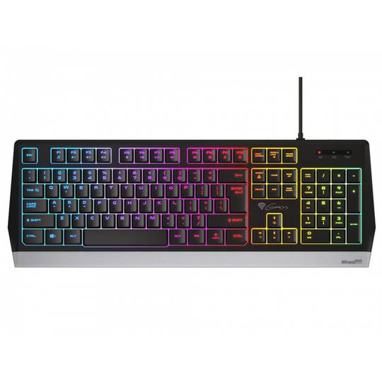 Gaming keyboard Rhod 300 from Genesis with RGB backlight Spanish design