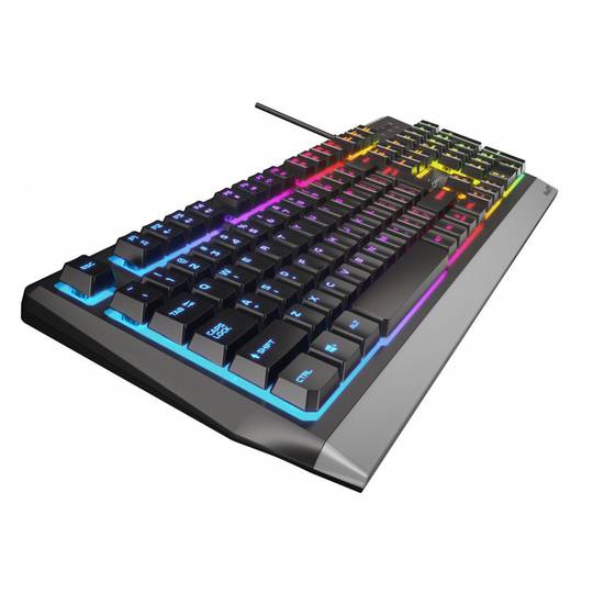 Gaming keyboard Rhod 300 from Genesis with RGB backlight Spanish design