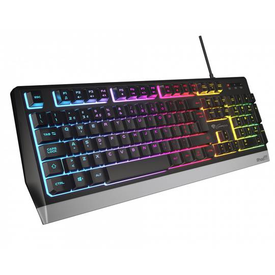 Teclado gaming Rhod 300 da Genesis com retroiluminação RGB Design português