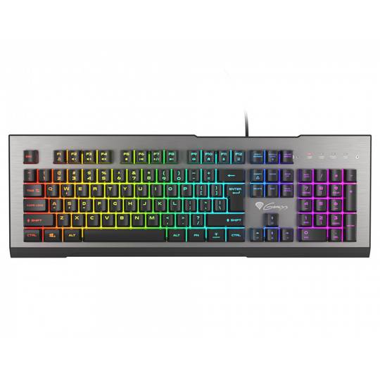 Teclado Gaming Rhod 500 de Genesis con retroiluminación RGB diseño español