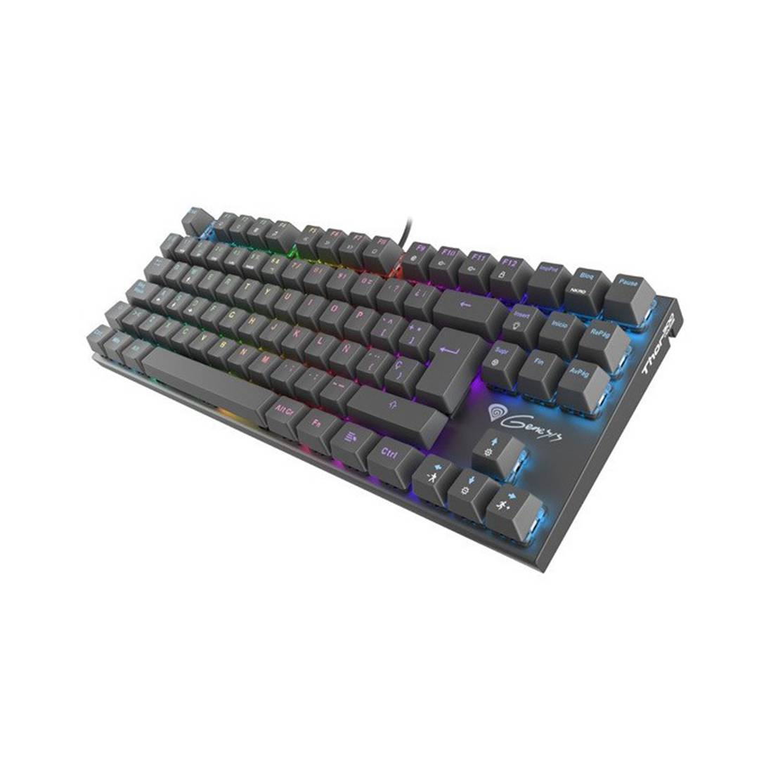 Teclado Gaming Thor 300 TKL de Genesis con retroiluminación y interruptores rojos