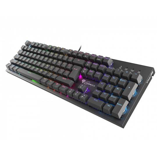 Genesis Thor 300 Gaming-Tastatur mit braunen RGB-Schaltern