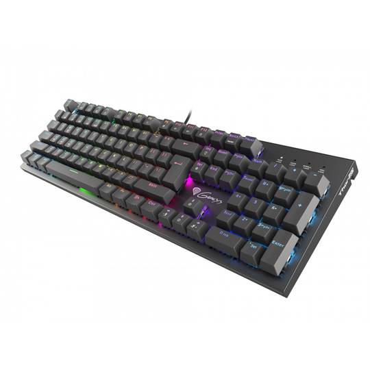 Clavier de jeu Genesis Thor 300 avec commutateurs RVB rouges