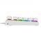 Thor 303 TKL Genesis RGB White Gaming Keyboard with Brown Mechanical Switch