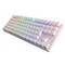 Thor 303 TKL Genesis RGB White Gaming Keyboard with Brown Mechanical Switch