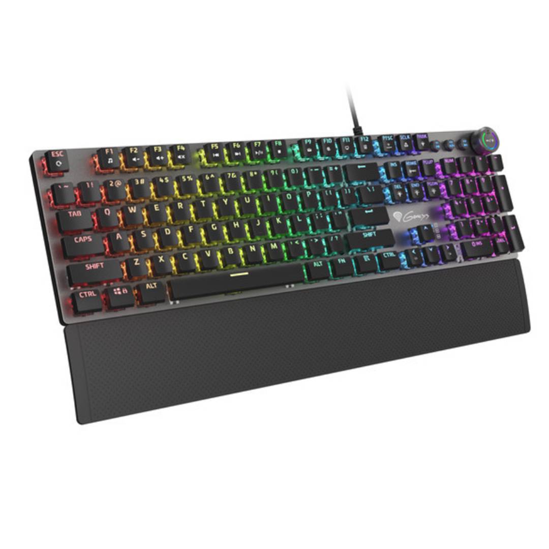 Teclado Gaming Thor 380 de Genesis con interruptores azules RGB