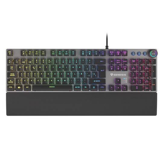 Teclado Gaming Thor 400 de Genesis RGB con interruptores rojos