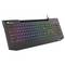 Teclado para jogos Genesis 400 Lith com chave X-Scissor fina e retroiluminação RGB Design espanhol