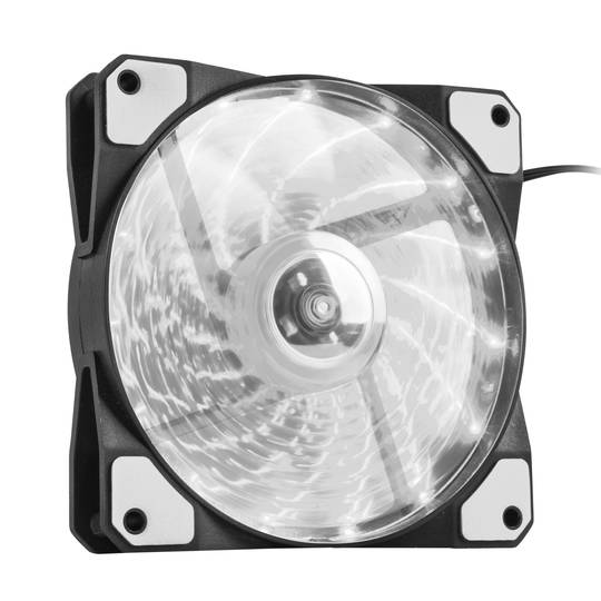 Ventilateur de boîtier Genesis Hydrion 120 120 mm blanc