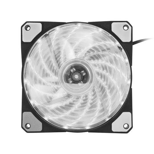 Ventilateur de boîtier Genesis Hydrion 120 120 mm blanc
