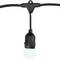Kranz für 5 Lampen für außen mit E27 Helm IP44 Netzkabel 5m ausziehbar