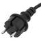 Garland for 10 bulbs for outdoor with E27 skullcap IP44 power cord 5m extensible