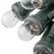 Garlanda de 20 llums de color blanc càlid de 6,8 m amb allargadora per a interior, 240V 60W