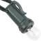 Garlanda de 20 llums de color blanc càlid de 6,8 m amb allargadora per a interior, 240V 60W