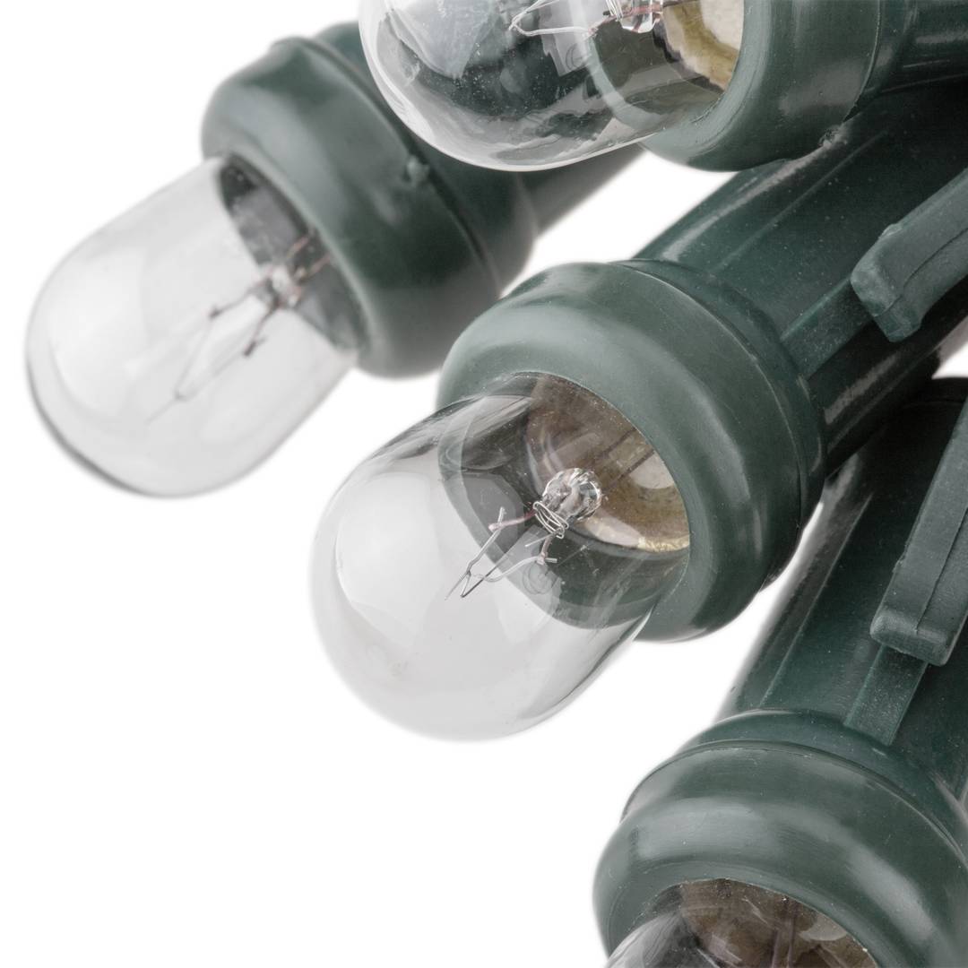 Ghirlanda di 40 luci bianche calde di 11,5 m con prolunga per interni da 240V e 120W