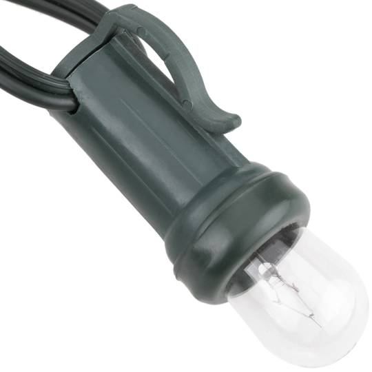 Ghirlanda di 40 luci bianche calde di 11,5 m con prolunga per interni da 240V e 120W