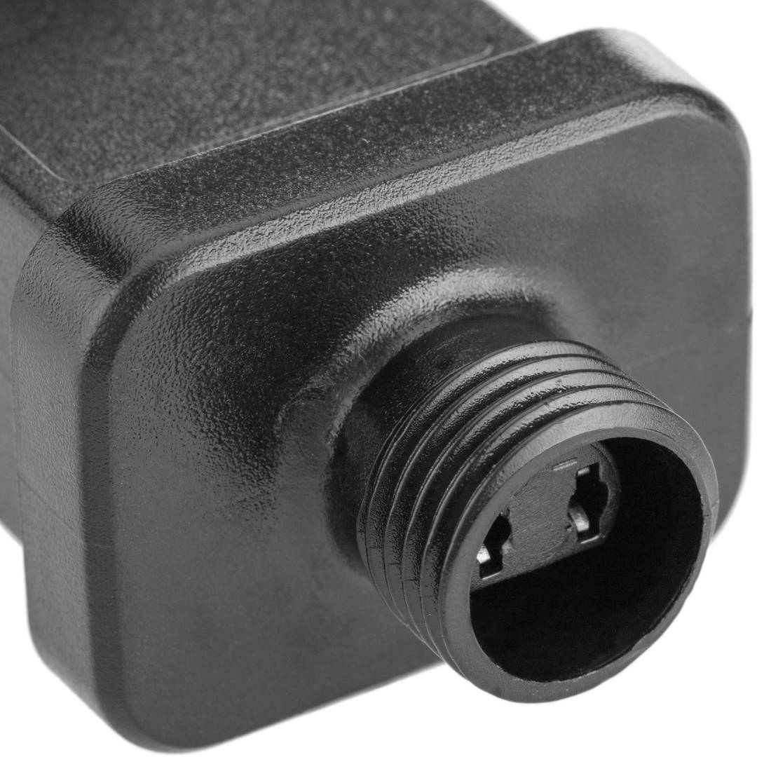 10-żyłowa kurtyna LED z efektem wodospadu 2 m z 200 diodami LED w kolorze chłodnej bieli IP44