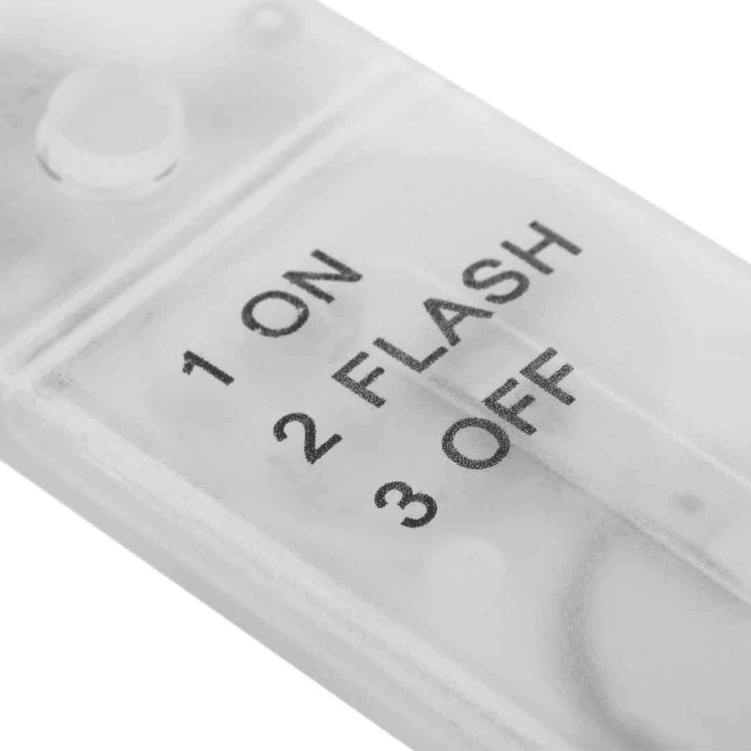 2 m de grinalda de micro luz LED multicolorida com 2 efeitos de iluminação e cabo moldável em prata