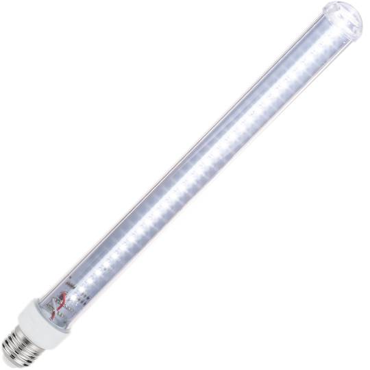 Bombilla de 64 LEDs de efecto lluvia de color blanco frío y de casquillo E27