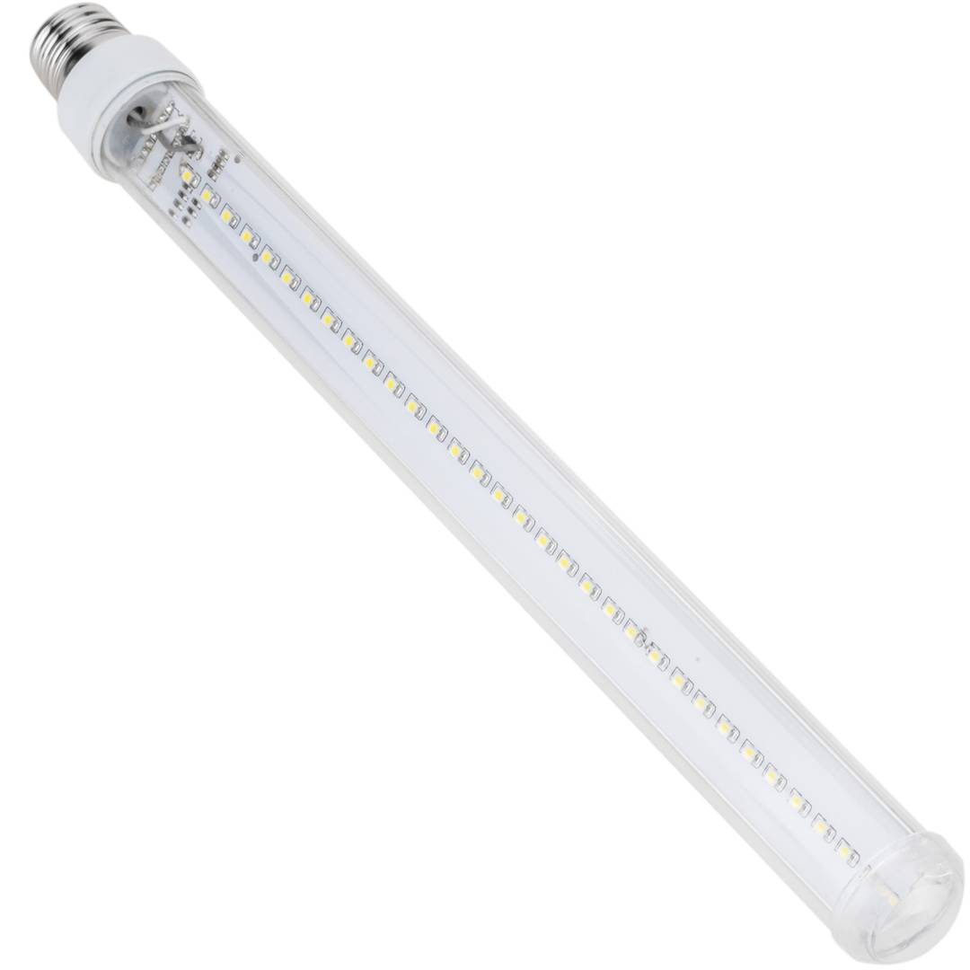 Bombilla de 64 LEDs de efecto lluvia de color blanco frío y de casquillo E27
