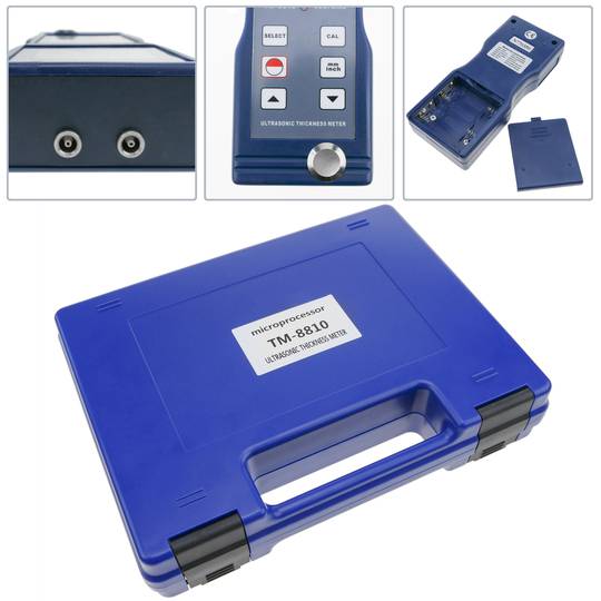 Spessimetro ad ultrasuoni Calibro di spessore TM8810