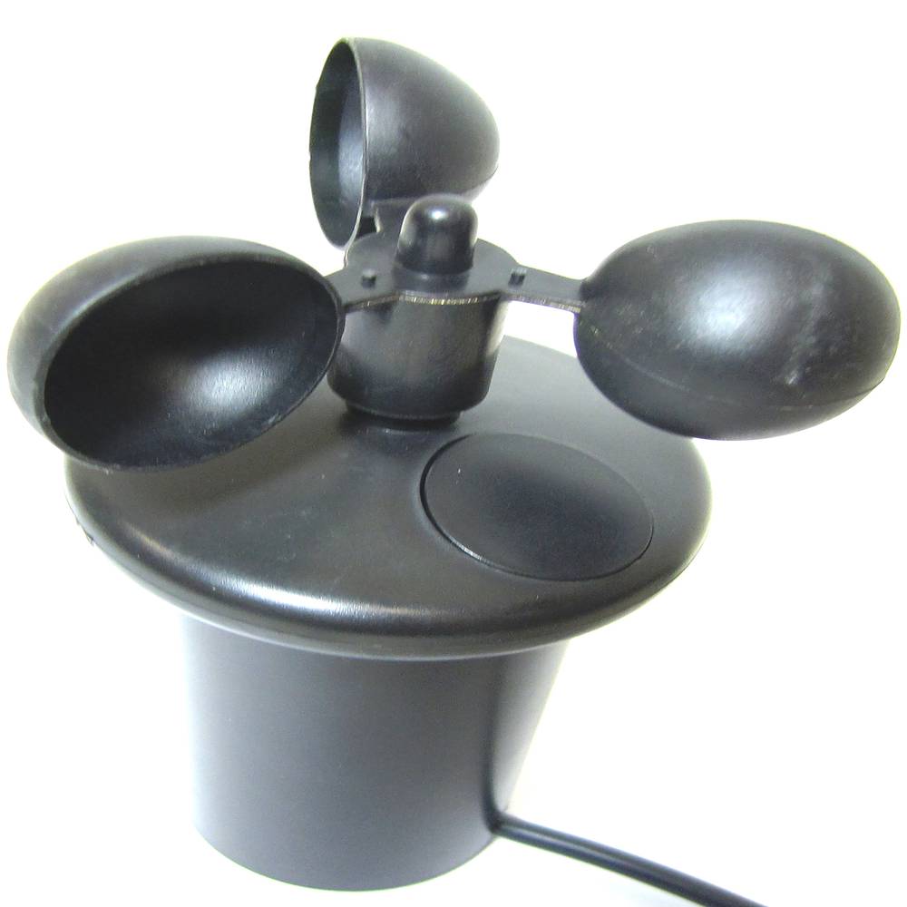 Anemómetro veleta y termómetro digital AM4836C