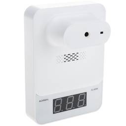 Termometro digitale da parete a infrarossi senza contatto per la misurazione della temperatura corporea con indicatore luminoso