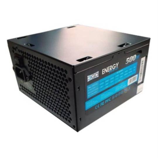 500-W-Netzteil mit 4 SATA-Anschlüssen mit 12-cm-Lüfter und 6-poligem PCI-X-Anschluss 3GO PS501SX
