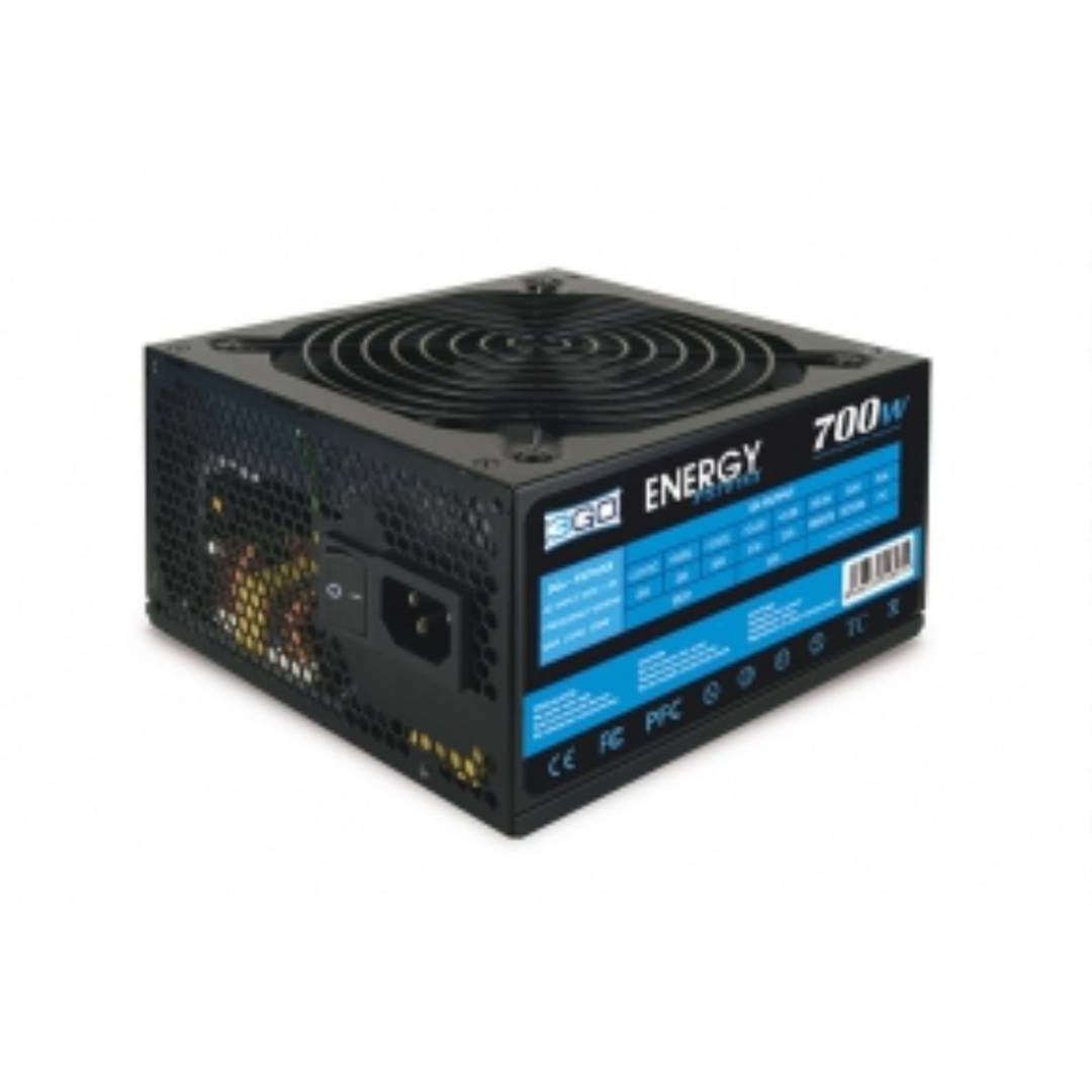 700W voeding met 4 SATA aansluitingen met 12 cm ventilator en PCI-X6 aansluiting en 2 netstekkers 3GO PS701SX