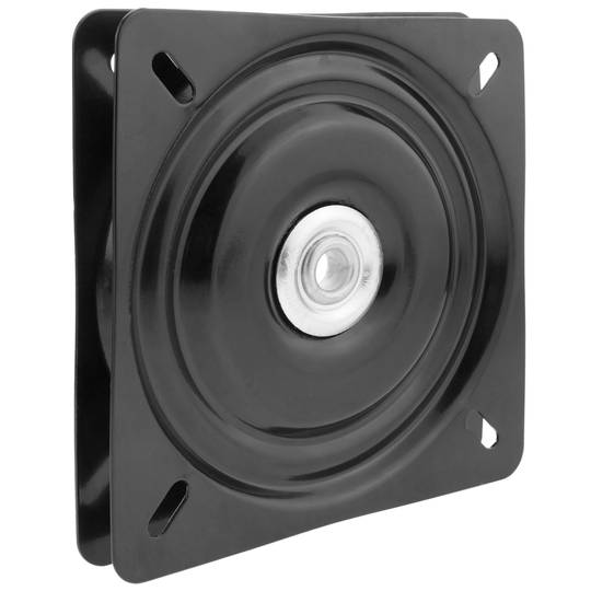 Base giratória manual 246x246mm e 150Kg de carga. Plataforma de rotação