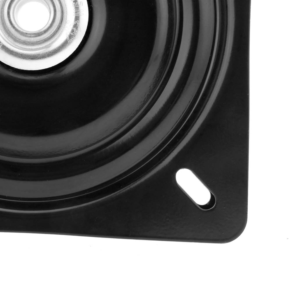 Base giratória manual 246x246mm e 150Kg de carga. Plataforma de rotação