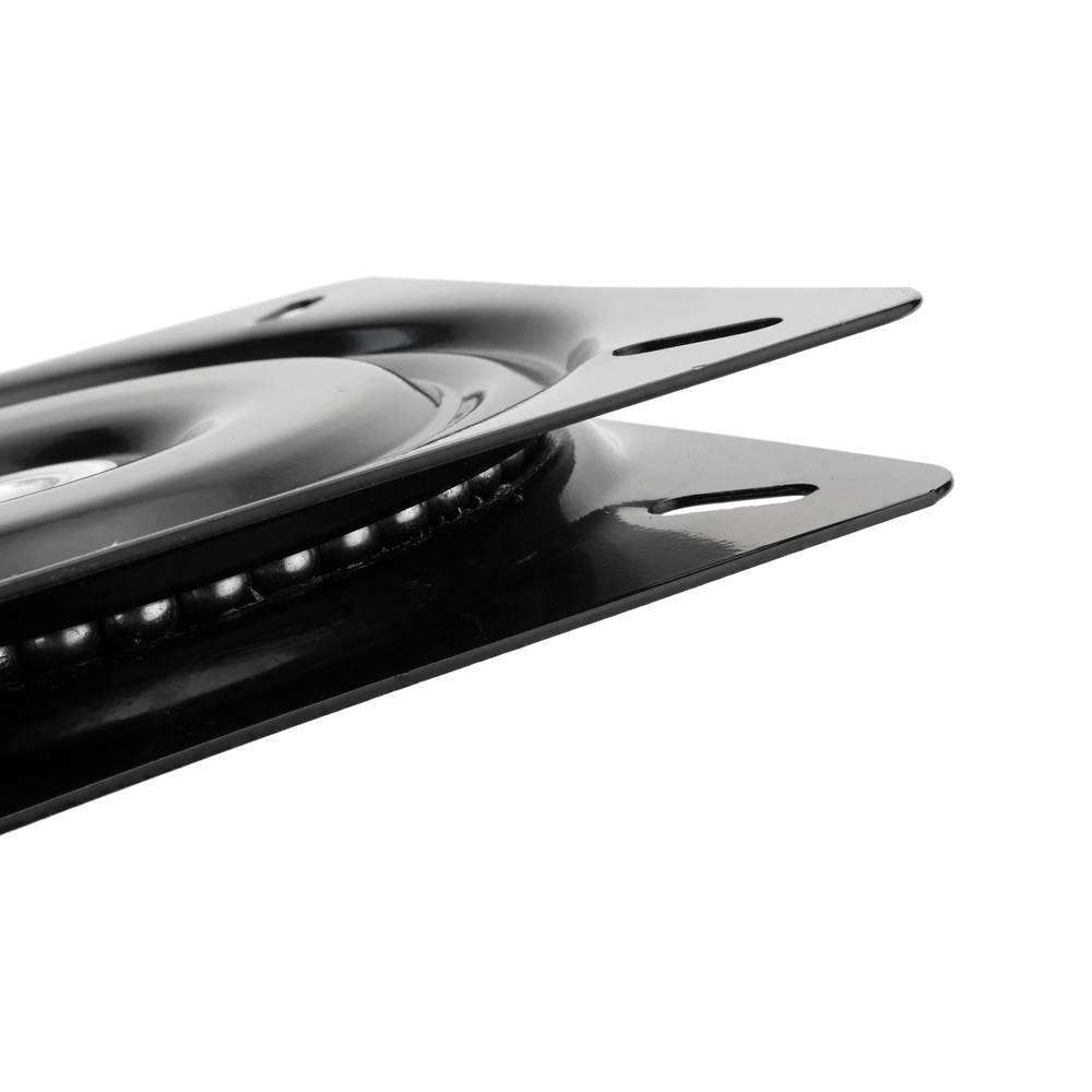 Base giratória manual 246x246mm e 150Kg de carga. Plataforma de rotação