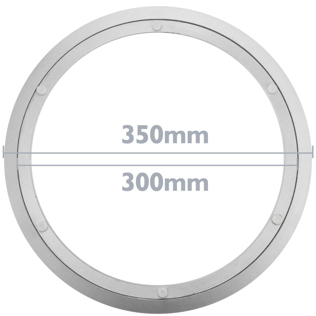 Manual rotating base swivel 246x246mm and 150Kg load. Rotation platform