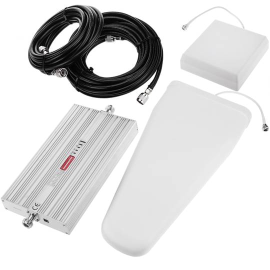 Amplifier repeater 3G 2100MHz 70dB with antennas and cables