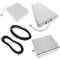 Amplificatore ripetitore GSM 3G 900MHz 2100MHz 70dB con antenne e cavo da 10m