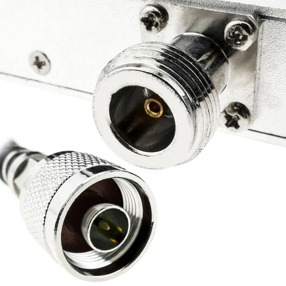 Repetidor amplificador LTE 4G 800MHz 2600MHz 75dB amb antenes i cables