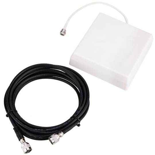 Panel antenna 806-960 and 1710-2700 MHz with N conector and 5m cable