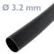 Rurka termokurczliwa 2: 1 LSHF czarna cewka 3,5 mm 3m