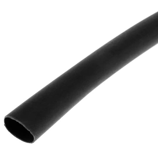 Tubo termoretráctil 2:1 LSHF negro de 10,0mm bobina 3m - Cablematic
