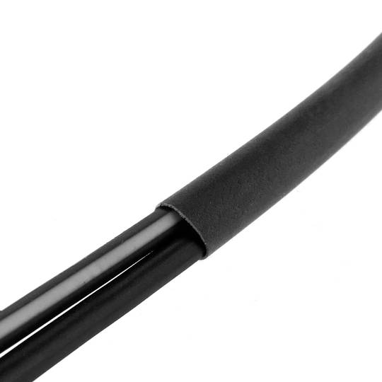 Tubi termorestringenti 2: 1 LSHF nero bobina 10,0 millimetri 3m