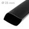 Tub termoretràctil 2: 1 lshf negre de 25,0mm bobina 3m
